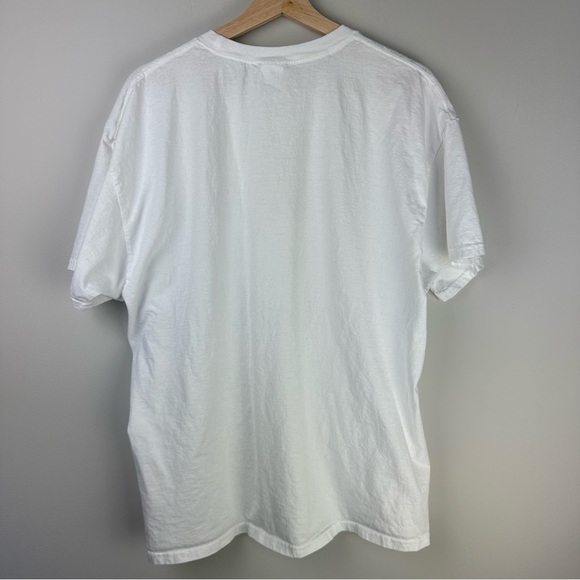 HAWAII The Aloha State White Cotton T-shirt Short-sleeve XL - Picture 5 of 7